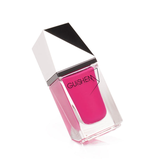 Premium Nail Lacquer, FIESTA - 002, HOT PINK CRÈME NAIL POLISH - Which Mark