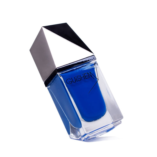 Premium Nail Lacquer, DAZZLING - 090, COBALT BLUE CRÈME NAIL POLISH - Which Mark