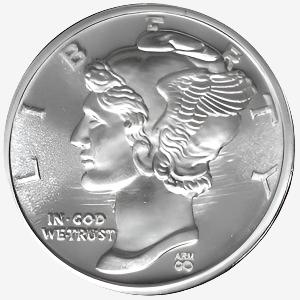 1/10 oz Silver GENERIC .999 Round (Secondary Market) - Which Mark