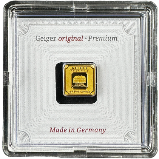 1 g Gold GEIGER Bar - Which Mark