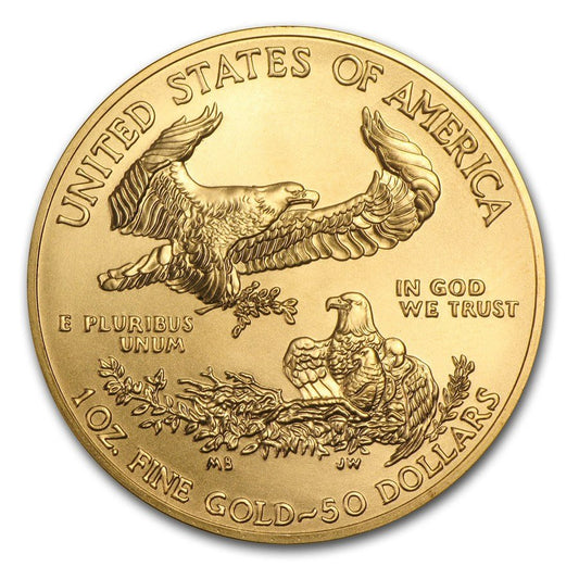 1 oz Gold AMERICAN EAGLE Coin (Random Year) - Which Mark