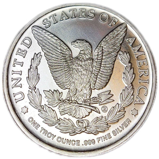 1 oz Silver MORGAN Round (Random Mint) - Which Mark