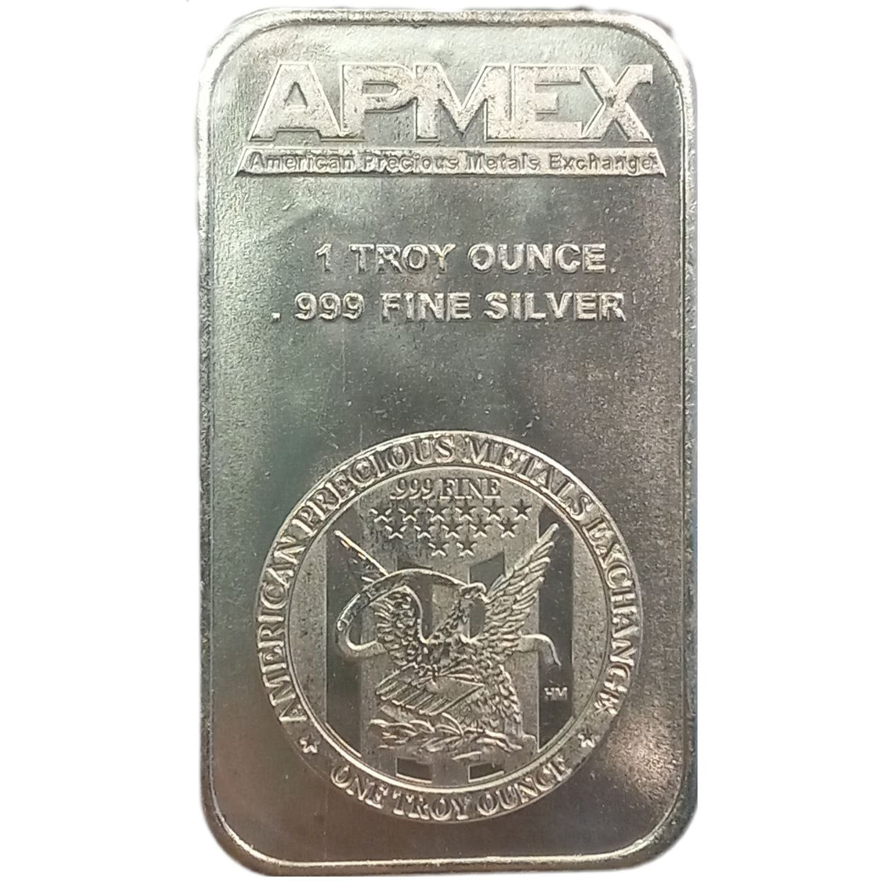 1 oz Silver SILVERTOWNE .999 Bar (Secondary Market) - Which Mark
