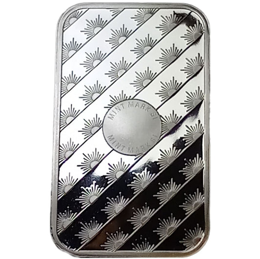 1 oz Silver SILVERTOWNE .999 Bar (Secondary Market) - Which Mark