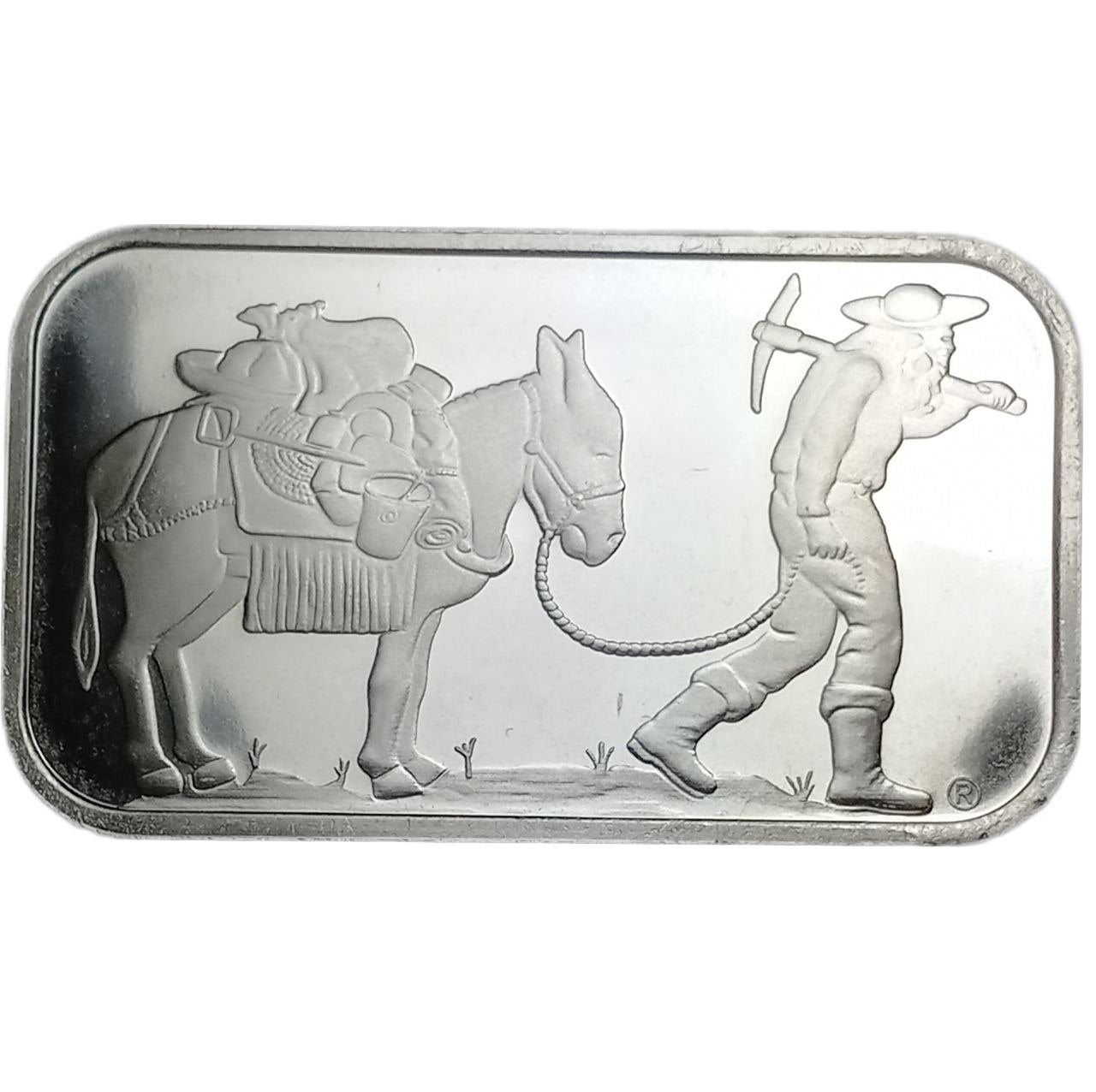 1 oz Silver SILVERTOWNE .999 Bar (Secondary Market) - Which Mark