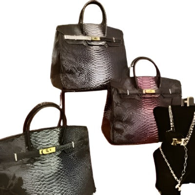 H Lux Crocodile Bags - Which Mark