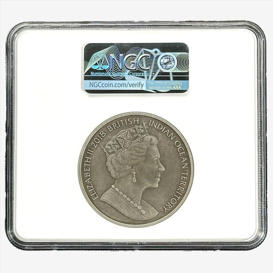 2 oz Silver CENTAUR Mythical Creatures Coin MS70 2018 British Indian - Which Mark