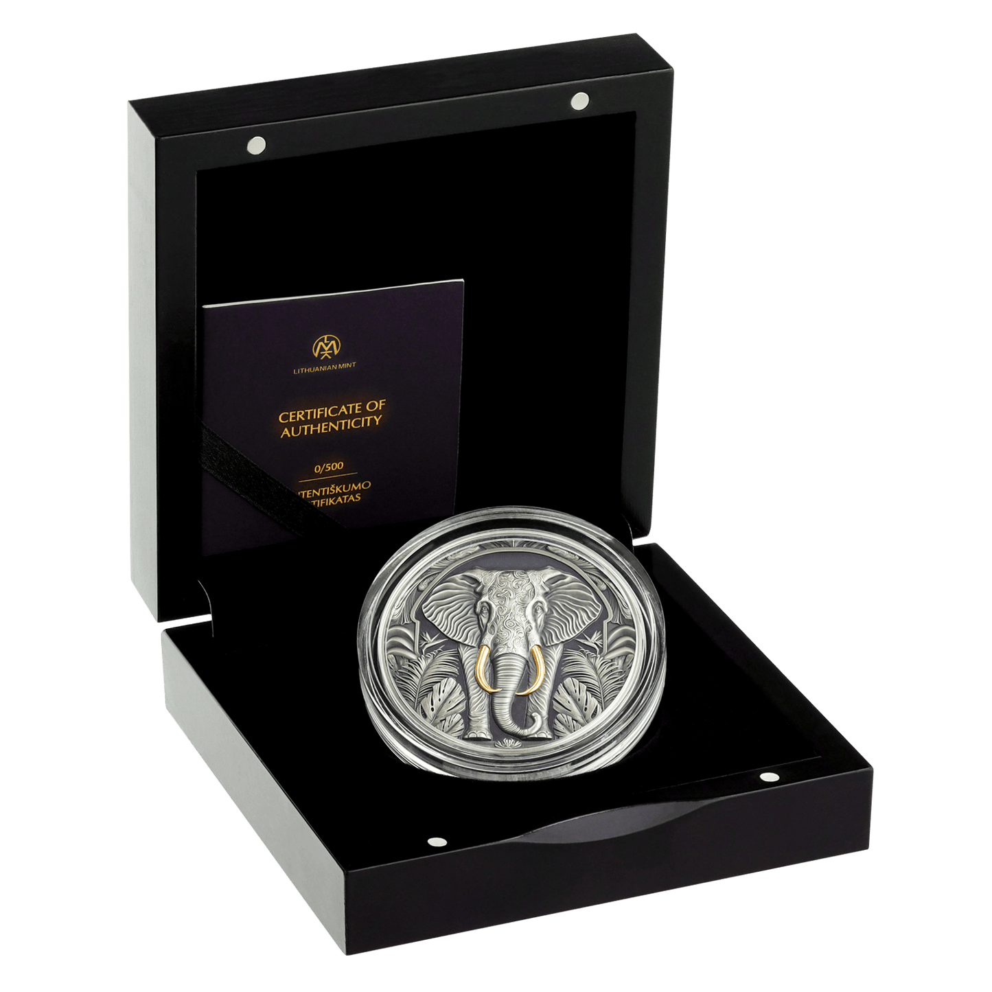 2 oz Silver ELEPHANT Save the Powers Coin 2024 Niue - Which Mark