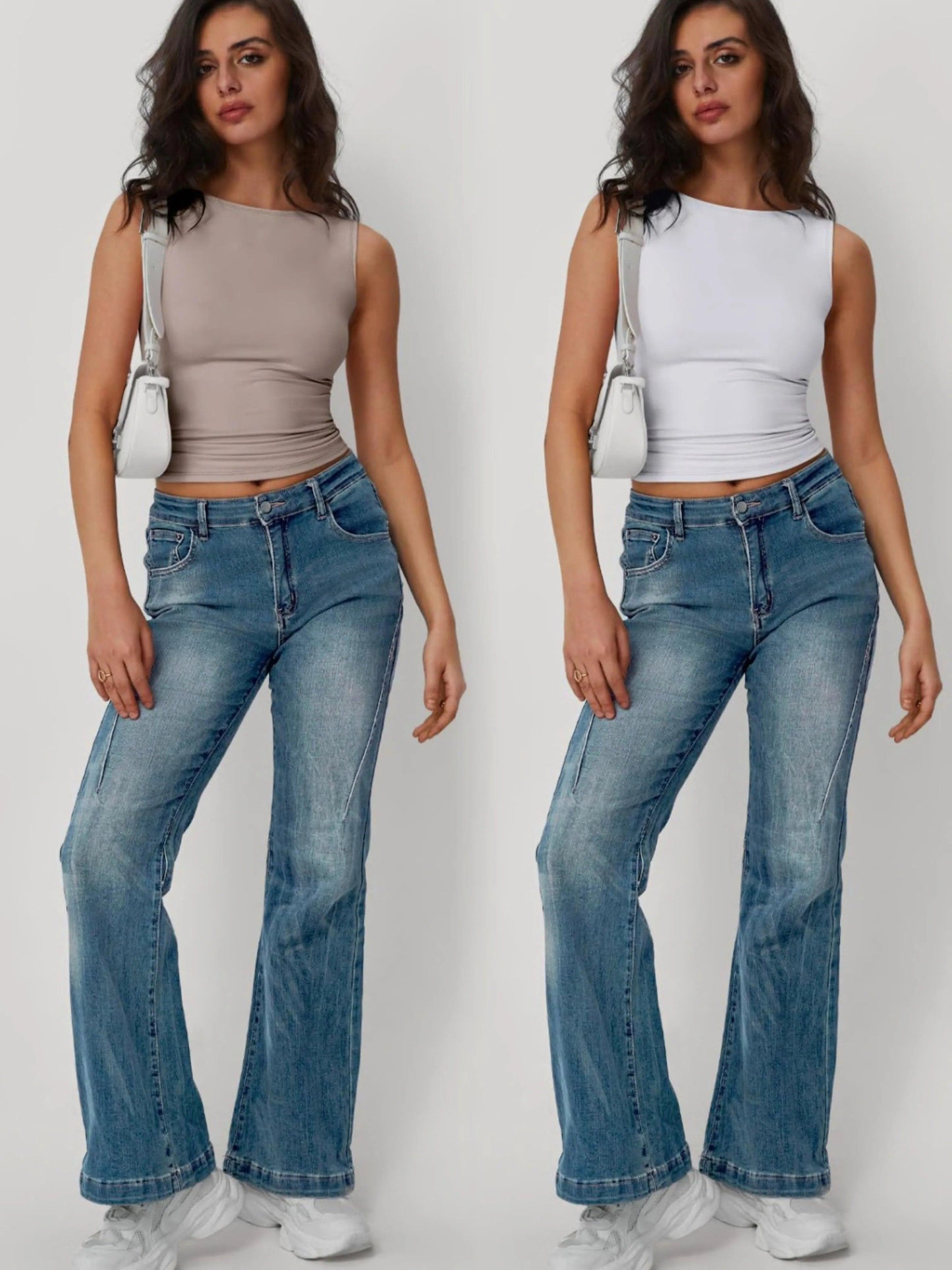 2 Piece Round Neck Tank - Which Mark