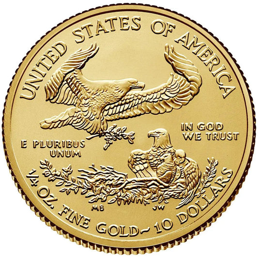 1/4 oz AMERICAN GOLD EAGLE Coin (Random Year) - Which Mark