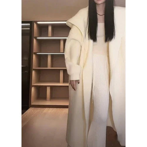 Green Alpaca Women 's Wool Sweater Coat Cardigan Handmade Clothing - Which Mark