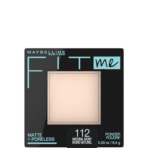 Maybelline New York Fit Me Matte + Poreless Pressed Face Powder Makeup, Natural Ivory, 0.28 Ounce, Pack of 1 - Which Mark