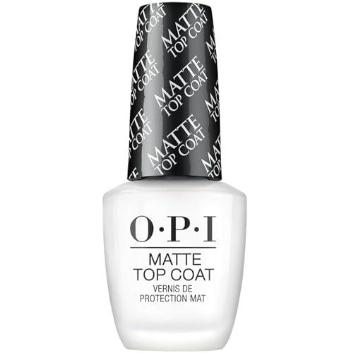 OPI Top Coat, Protective High Gloss Shine Nail Polish Top Coat, 0.5 fl oz - Which Mark