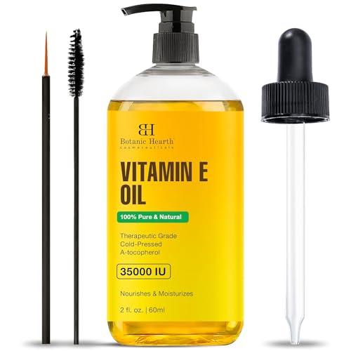 Botanic Hearth 100% Pure Rosemary Oil For Hair Growth (6.7 fl oz) Infused With Biotin, Jojoba & Castor Oil | Hair strengthening Treatment | Nourishing & Volumizing | Non GMO Verified - Which Mark