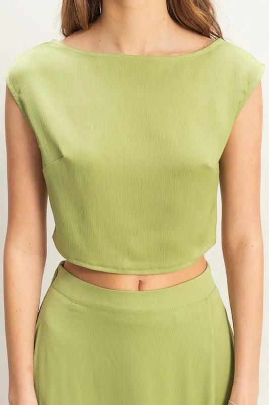 HYFVE Sleeveless Top and Maxi Skirt Set - Which Mark