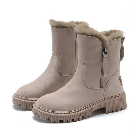 Trade Cotton-padded Shoes Fur Snow Boots Fleece-lined Casual Martin - Which Mark