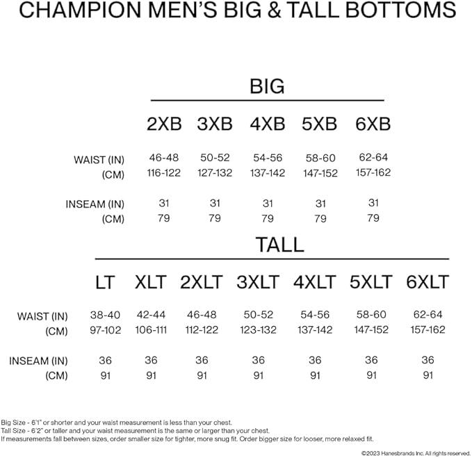 Champion mens Fleece Relaxed Bottom Pant - Which Mark