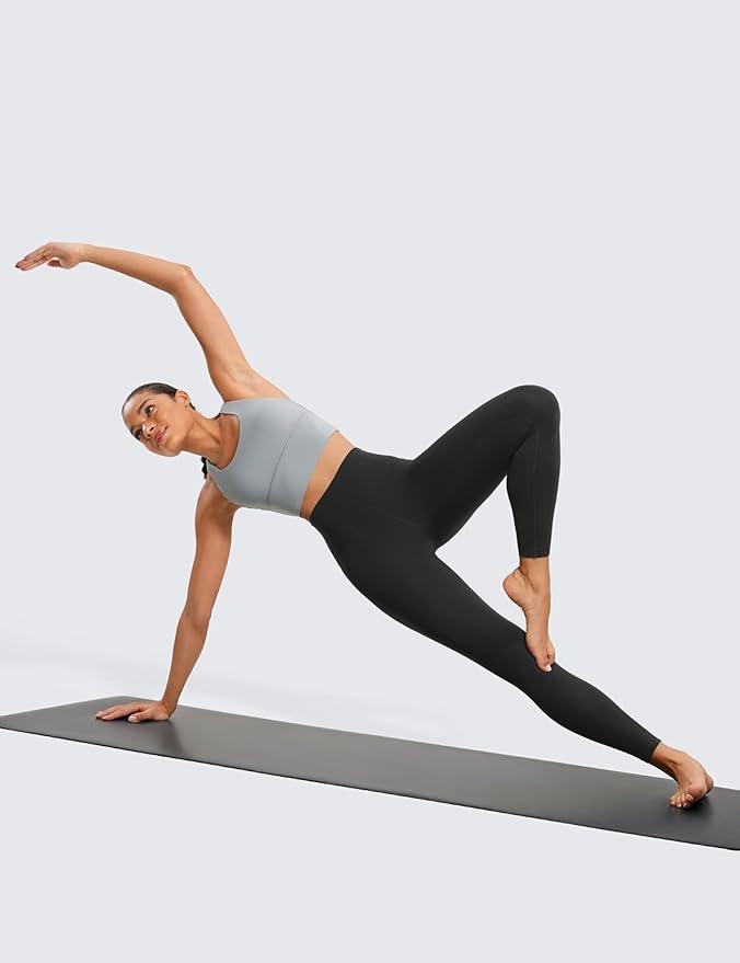 CRZ YOGA Butterluxe High Waisted Lounge Legging 25" - Workout Leggings for Women Buttery Soft Yoga Pants - Which Mark