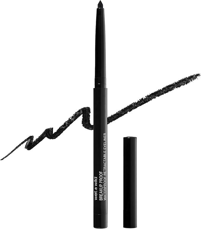 Wet n Wild Mega Last Breakup-Proof Waterproof Retractable Eyeliner Blackest Black - Which Mark