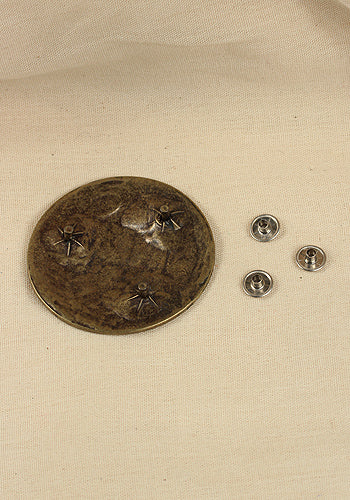 Viking Rivet-Plate Antique Brass - Which Mark