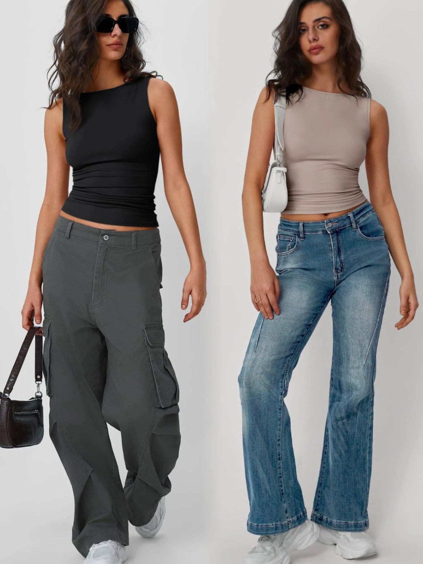 2 Piece Round Neck Tank - Which Mark