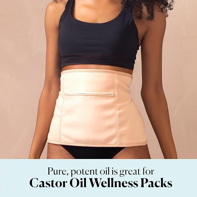 Sky Organics Organic Castor Oil for Hair, Lashes & Brows 100% Pure & Cold-Pressed USDA Certified Organic to Strengthen, Moisturize & Condition, 16 fl. Oz - Which Mark