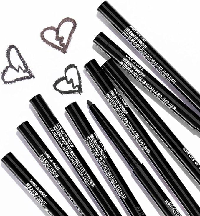 Wet n Wild Mega Last Breakup-Proof Waterproof Retractable Eyeliner Blackest Black - Which Mark