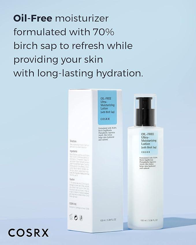 Cosrx Oil-free Ultra-moisturizing Lotion with Birch Sap Climate Pledge Friendly - Which Mark