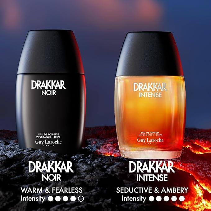 Guy Laroche Drakkar Noir Eau De Toilette Spray for Men - 3.4 Oz, 100.6 ml (Pack of 1) - Which Mark