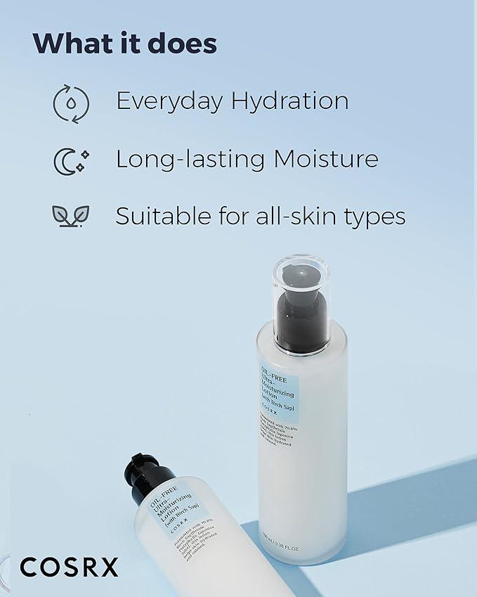 Cosrx Oil-free Ultra-moisturizing Lotion with Birch Sap Climate Pledge Friendly - Which Mark