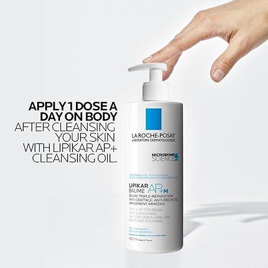 La Roche Posay Face Cream & Body Lotion BUNDLE, Toleriane Dermallergo Creme & Lipikar Baume AP+M, Your Sensitive Skin Hydration Duo, Suitable for Sensitive, Dry to Very Dry Skin, Fragrance-Free - Which Mark