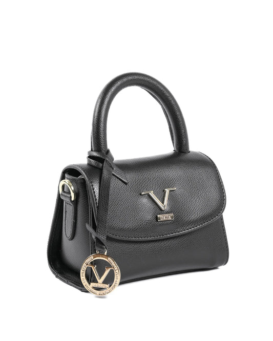 V Italia Womens Mini Bag Black GAR10V-S PALMELLATO NERO - Which Mark