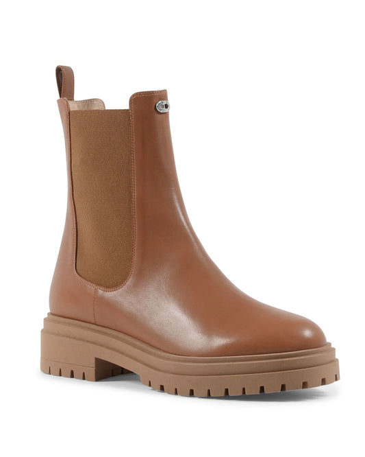 Snowy Day Ankle Boot - Tan - Which Mark