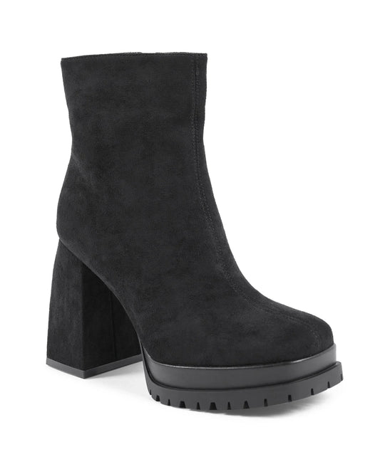 19V69 Italia Womens Ankle Boot Black X712 NERO - Which Mark