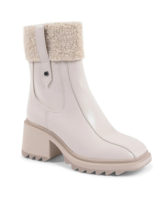 19V69 Italia Womens Ankle Boot Beige 181-86 BEIGE - Which Mark