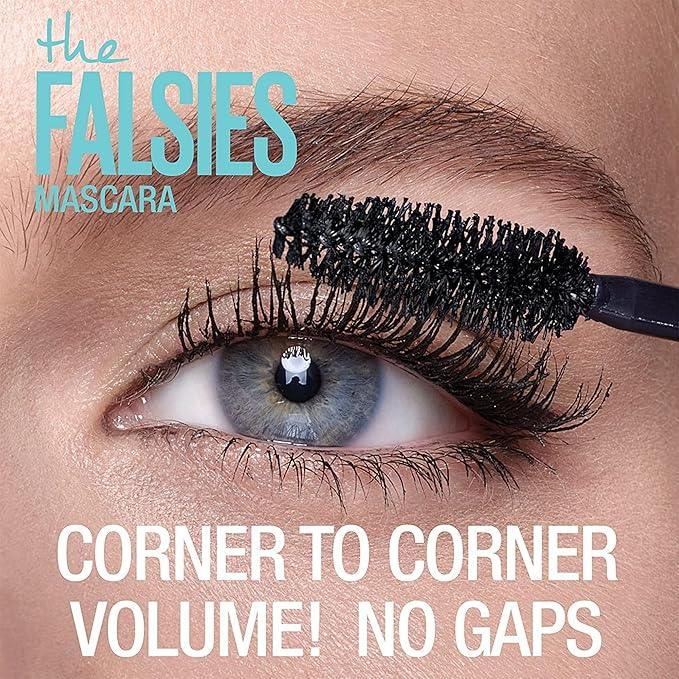 Maybelline Volum' Express the Falsies Volumizing, Washable Mascara, Blackest Black, 1 Count (Packaging May Vary) - Which Mark