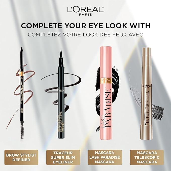 L’Oréal Paris Telescopic Mascara, Eyelash Lengthening Mascara, Unique Non-Clumping Formula, Delivers Intense Length, For Sensitive Eyes, Blackest Black, 8 ml - Which Mark