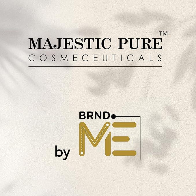 MAJESTIC PURE Biotin Shampoo and Conditioner Set with DHT Blocker Complex - Hydrating, Nourishing & Supporting Healthy Hair, Sulfate Free, for Men & Women - 16 fl oz each Climate Pledge Friendly - Which Mark