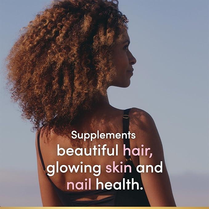 NATURE'S BOUNTY Biotin, Ultra Strength, 10,000 mcg, Promotes Hair Growth, Thicker Healthier Nails, Stronger Thicker Hair & Healthier Skin, Helps Metabolize Nutrients, Softgels, 55.4 g - Which Mark