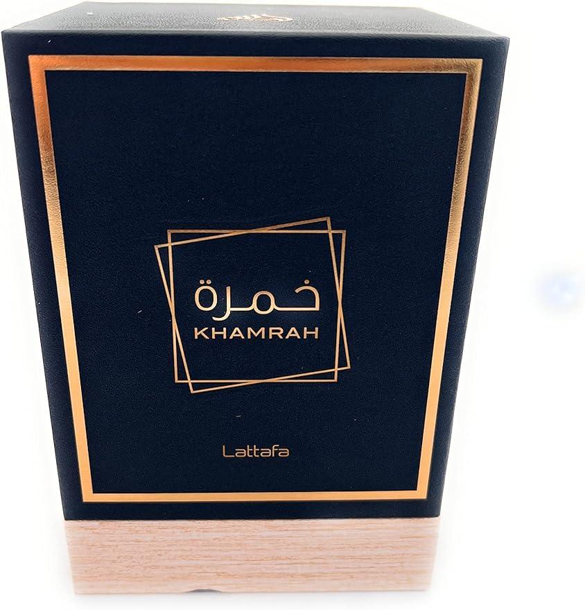 Lattafa Khamrah for Unisex Eau de Parfum Spray, 3.4 Ounce - Which Mark