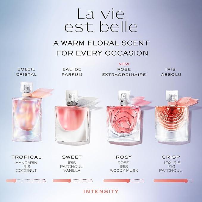 Lancôme La Vie Est Belle Eau De Parfum - Long-Lasting Fragrance for Women - Floral & Vanilla Scented Perfume Formulated with Earthy Parchouli, Spun Sugar & Idris Padilla (3.4 Fl Oz) - Which Mark