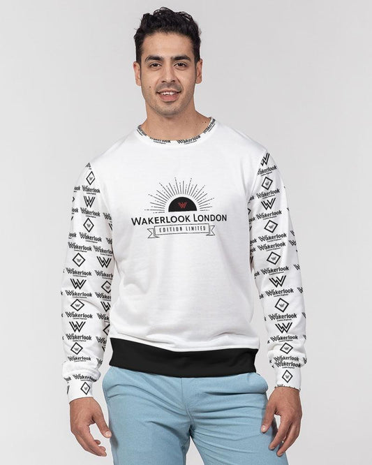 Wakerlook Classic French Terry Crewneck Pullover - Which Mark