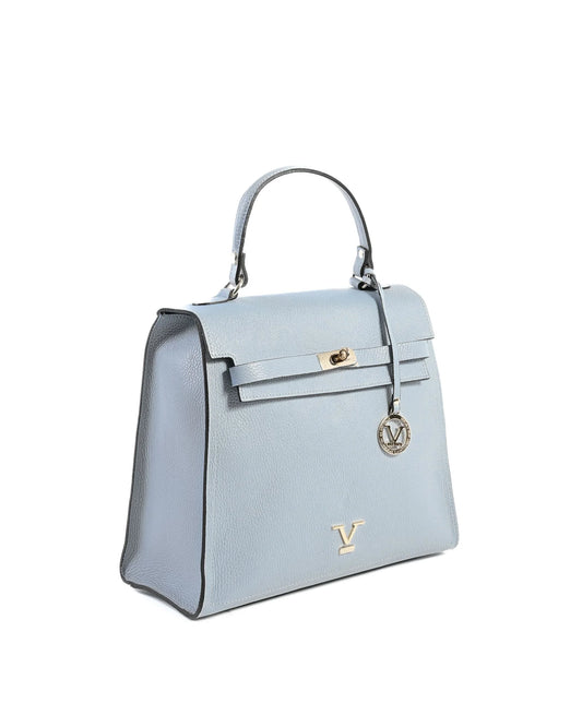 V Italia Womens Handbag Light Blue BG12010 DOLLARO AZZURRO - Which Mark