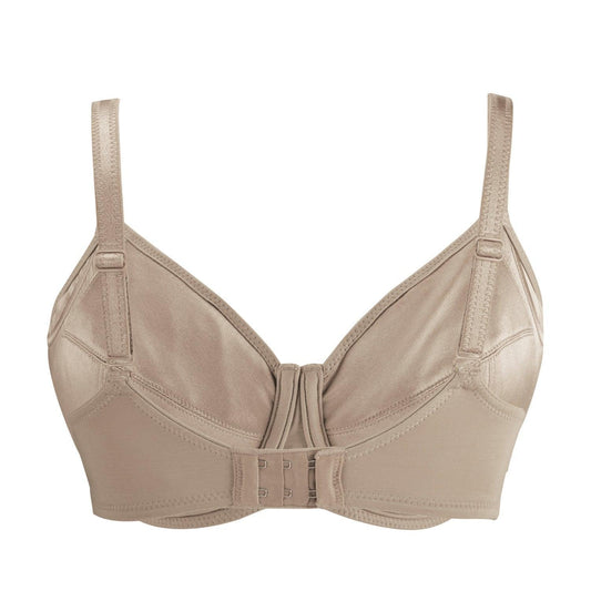 Shell-Underwired Silk & Organic Cotton Full Cup Bra with removable - Which Mark
