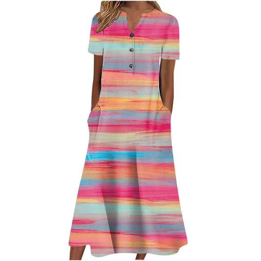 Women’s Summer Midi Dress – Casual, Light & Pocket-Ready - Which Mark