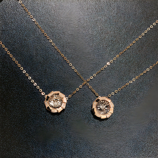 18K Gold Fashion Brand Necklace - Which Mark