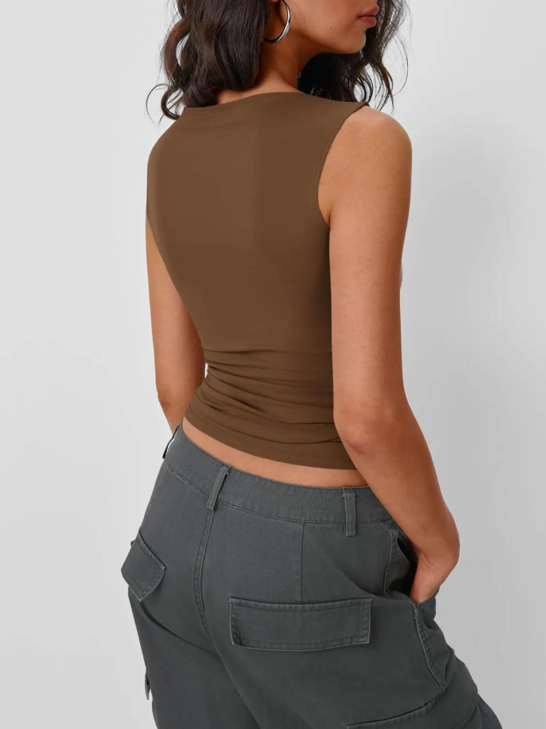 2 Piece Round Neck Tank - Which Mark