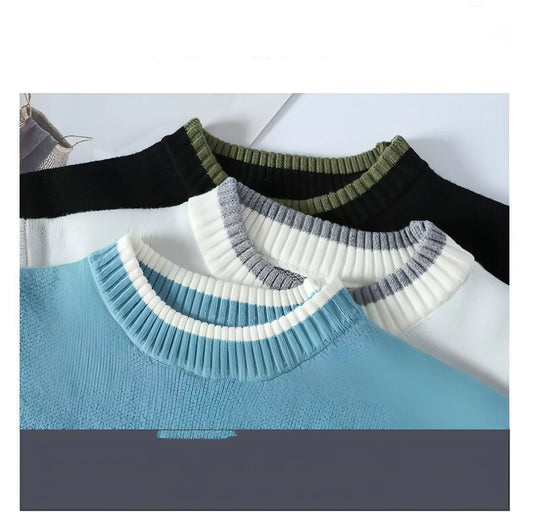 Men's Thickened Thermal Knitting Sweater - Which Mark