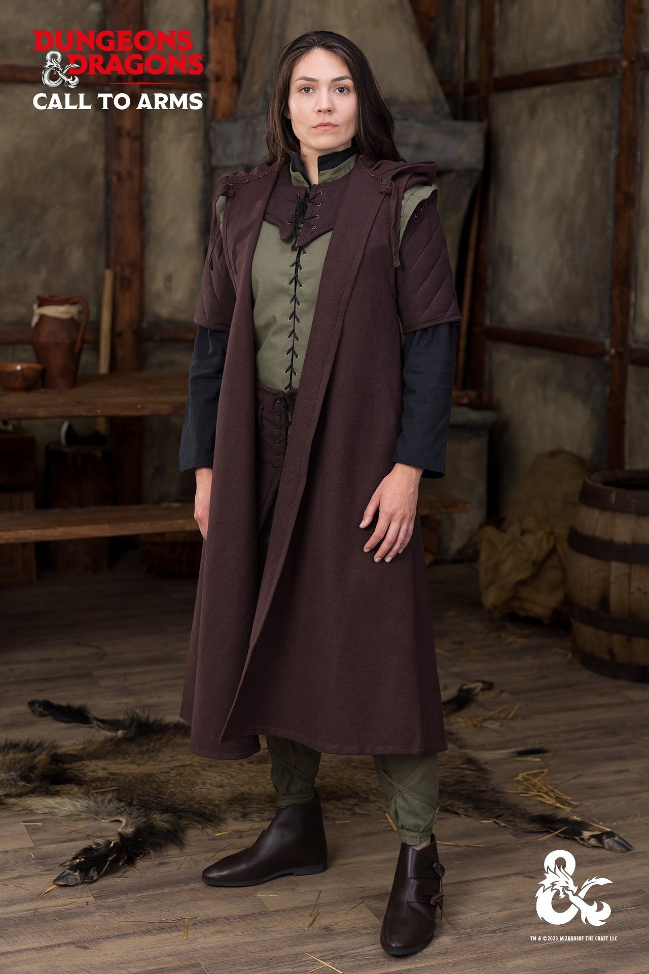 Dungeons & Dragons Ranger Sleeves Brown/Black - Which Mark