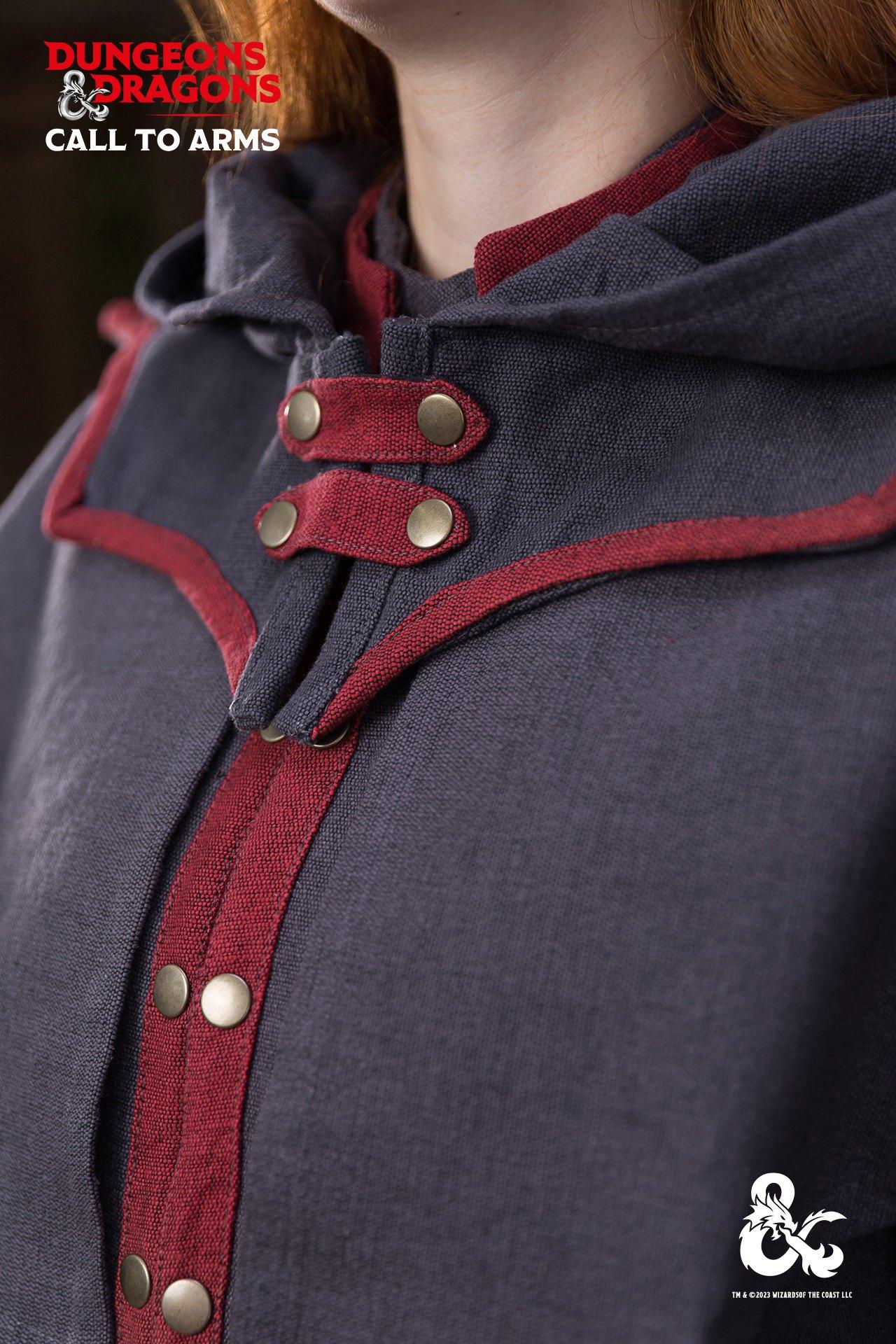 Dungeons & Dragons Warlock Hood Grey/Red - Which Mark